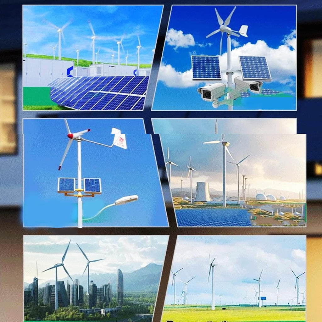3000W-6000W Intelligent Boost Charging Solar Wind, Generator Controller 12/24V 24/48V AUTO Switchor for All Wind Turbines Wind-Solar Complementary Control