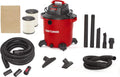 CRAFTSMAN CMXEVBE17596 20 Gallon 6.5 Peak HP Wet Dry Vac, Heavy-Duty Shop Vacuum Wet and Dry with 2 Filters, Dust Bag, 20-ft Hose, 7-ft Hose and Attachments for Shop, Garage, Jobsite Cleaning