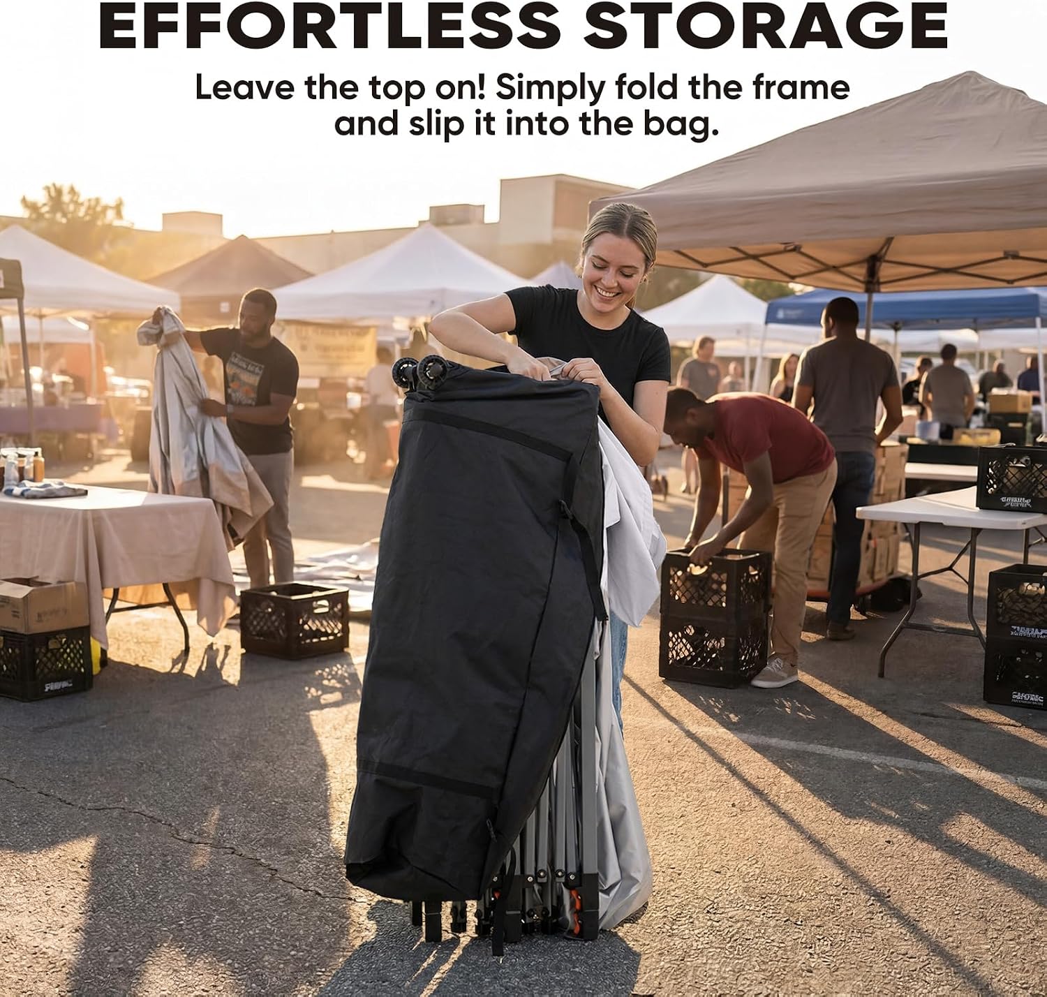 Quictent 10x20 Pop up Canopy Without Sidewalls Easy up Canopy Tent Instant Shelter with Windows for Outdoor Events Parties Weddings Commercials Vendors