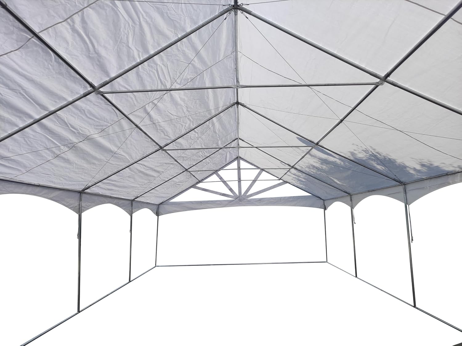 DELTA 40'x20' PVC Marquee Tents for Parties, Large Party Tent, Outdoor Wedding Tent, Heavy Duty Fire Retardard Waterproof Canopy, Carpas para Fiestas,Outdoor Event + 7 Storage Bags