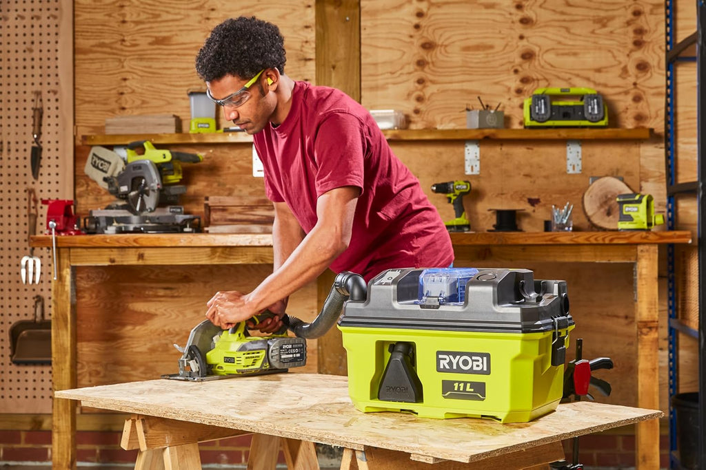 Ryobi RV1811-0 18V ONE+ Cordless Wet & Dry Vac/Project Vac (Bare Tool)