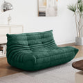 Bean Bag Chair - Corner Sofa, Fireside Chair Bean Bag Sofa Large Bean Bag Chair for Adults,Fireside Floor Couch for Living Room, Bedroom, Gaming (Yellow, Single) (Green, Loveseat)