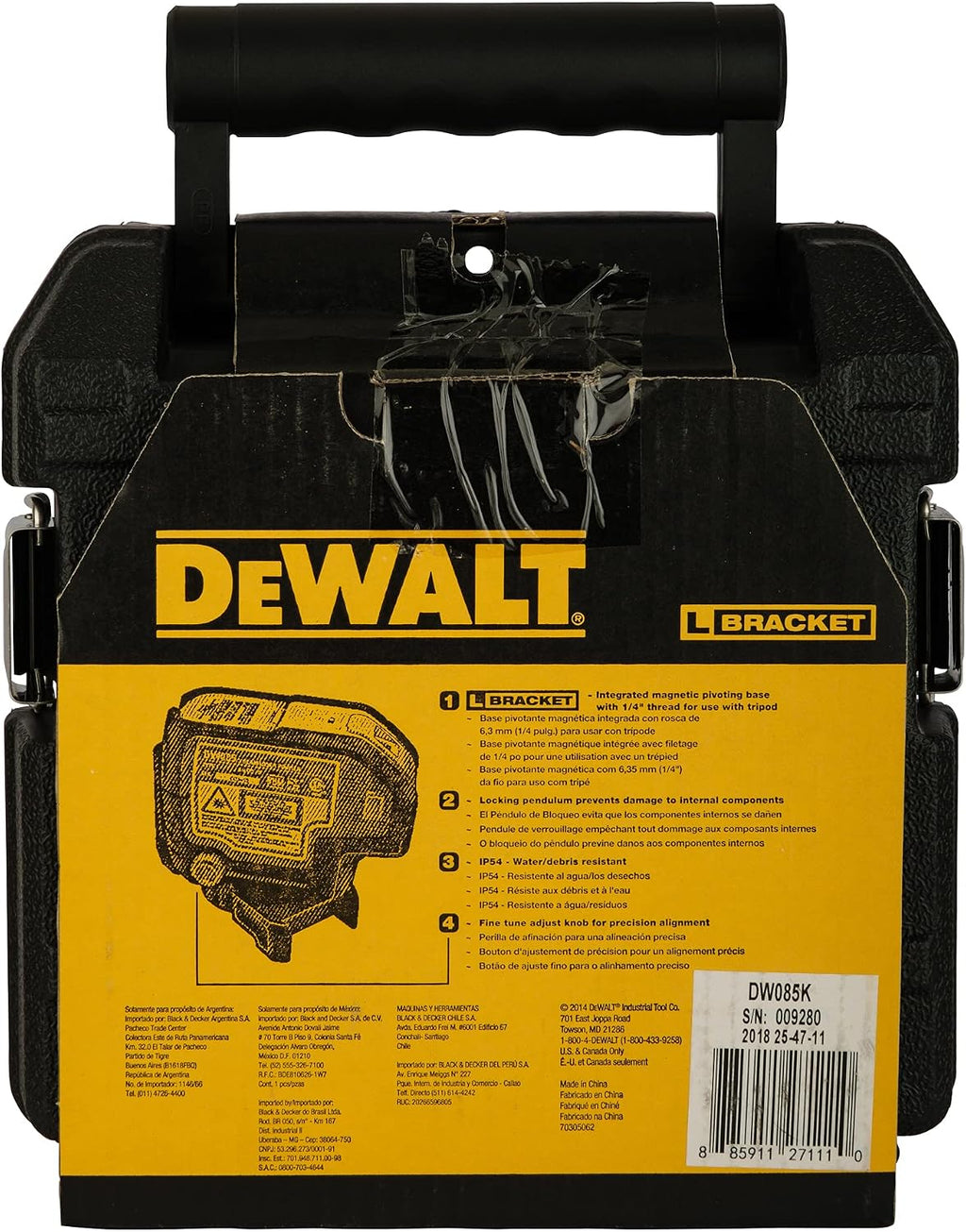 DEWALT Laser, 5-Beam (DW085K)
