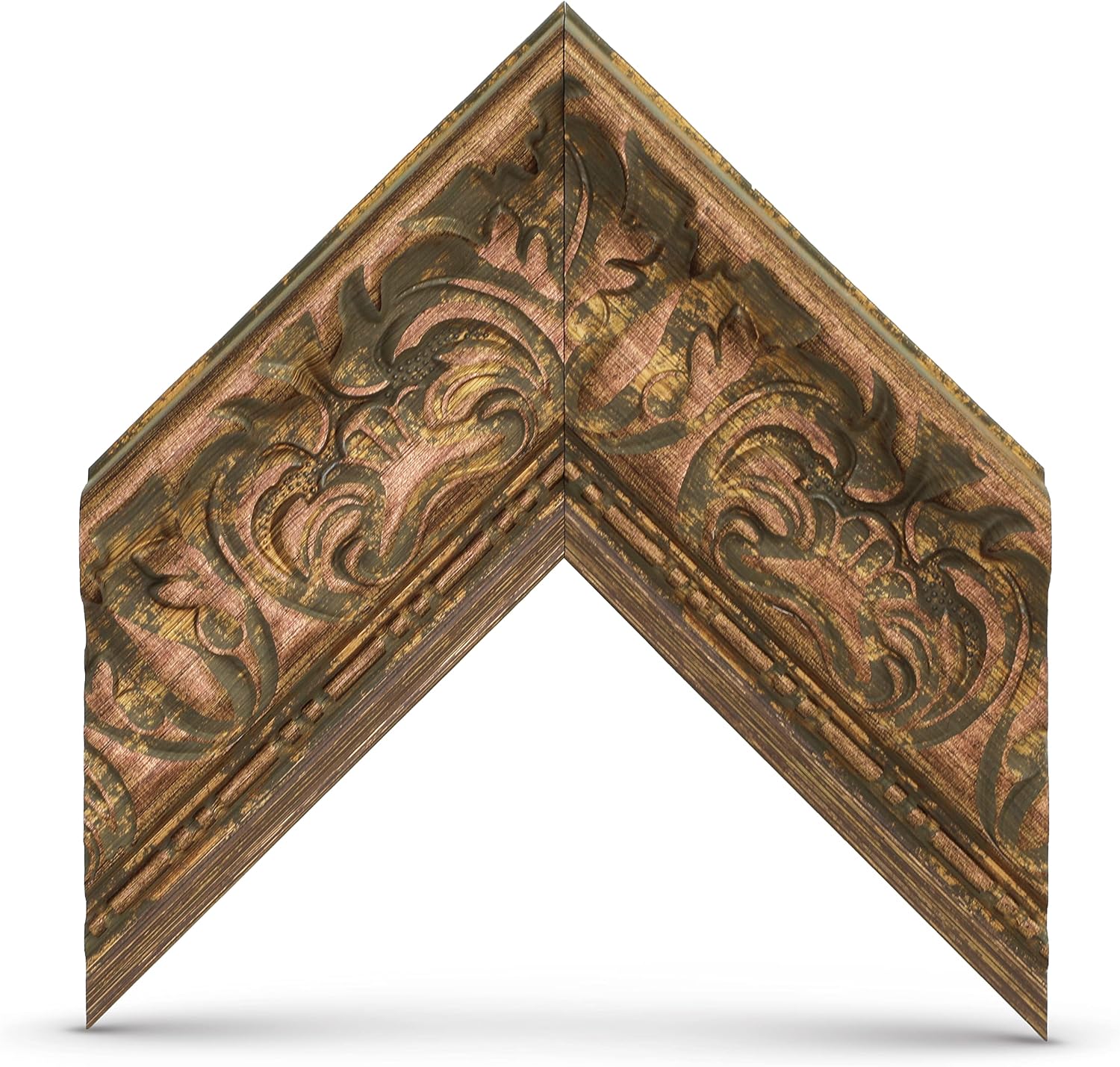 Tuscan Copper 85' Premiere Deco TV Frame - Compatible ONLY with Samsung The Frame TV and Pro TVs (Fits 2021-2026, LS03A, LS03B,LS03C,LS03D,LS03FA,LS03FW)