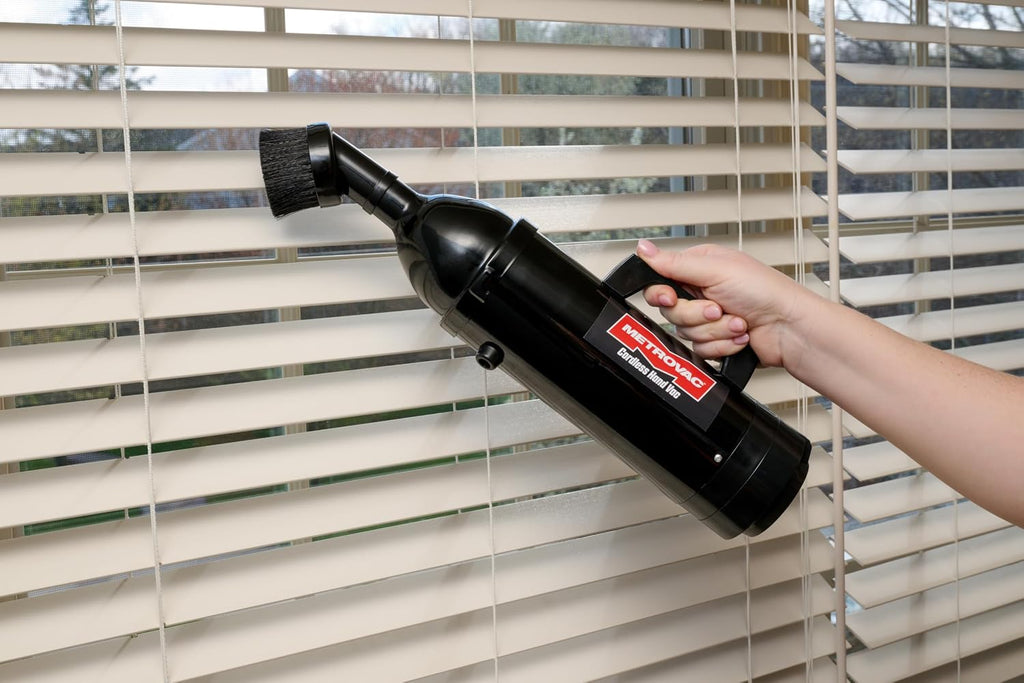 METROVAC CHV-B6 Deluxe Cordless Hand Vac – Powerful, Portable, (2) Rechargeable 250W DC Motor Vacuum Cleaner for Home, Auto Shop, and Pet Hair – Premium Handheld Vacuum with HEPA Filtration - Black