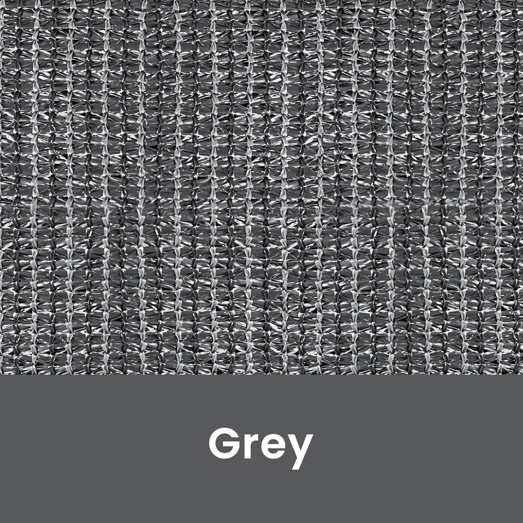10'W x 8'H Gray Outdoor Roller Shade with Crank Wand Patio Shades Roll up, Privacy Protection & UV Blocking for Pergola | Gazebo