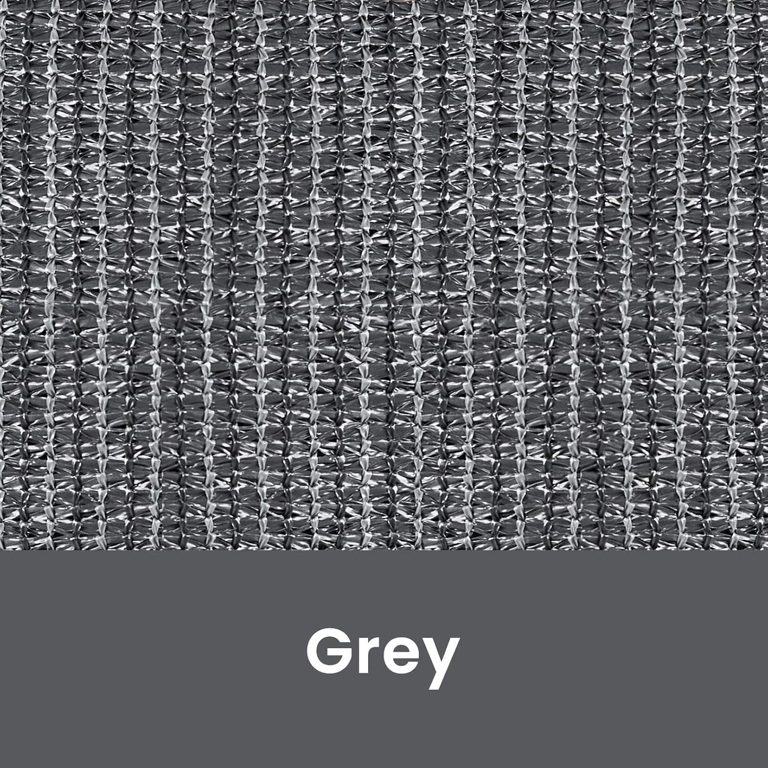 10'W x 8'H Gray Outdoor Roller Shade with Crank Wand Patio Shades Roll up, Privacy Protection & UV Blocking for Pergola | Gazebo