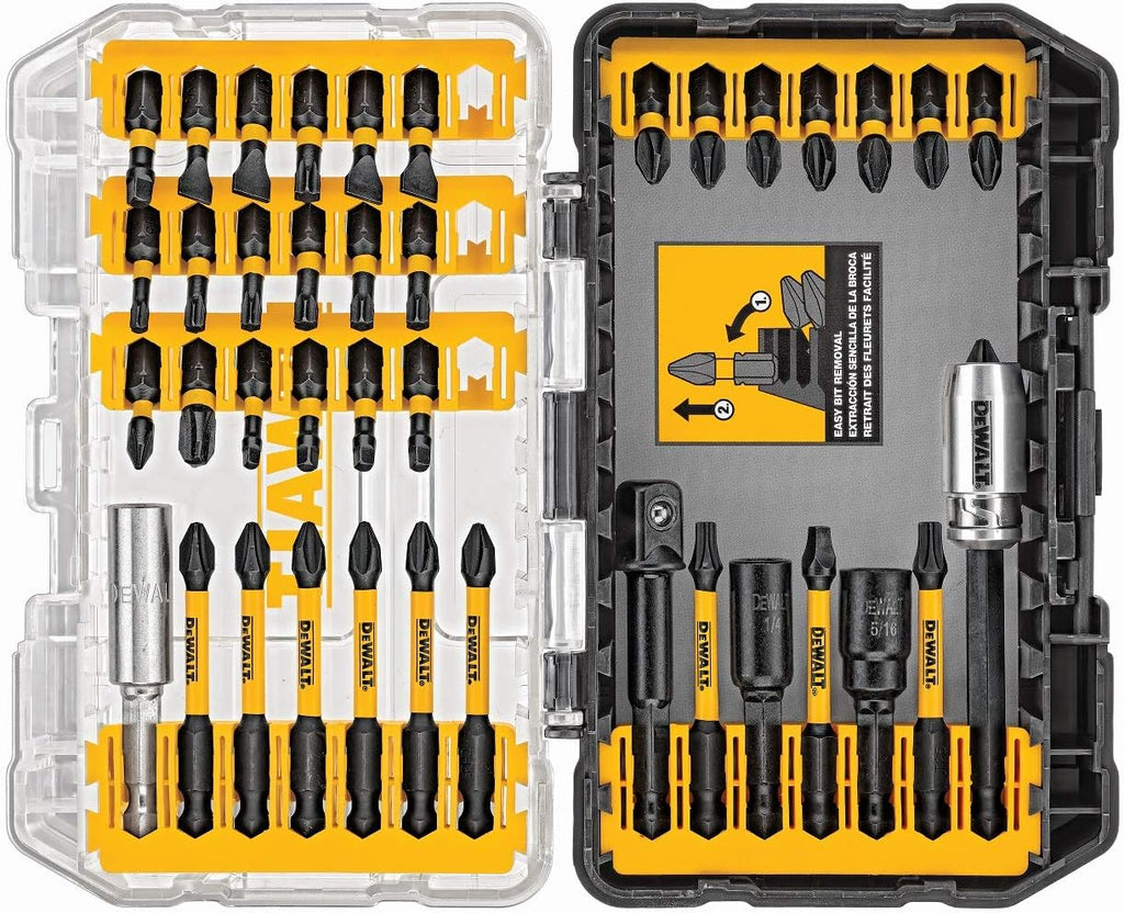 DEWALT Mechanics Tool Set (205-piece) and Screwdriver Bit Set (40-Piece)