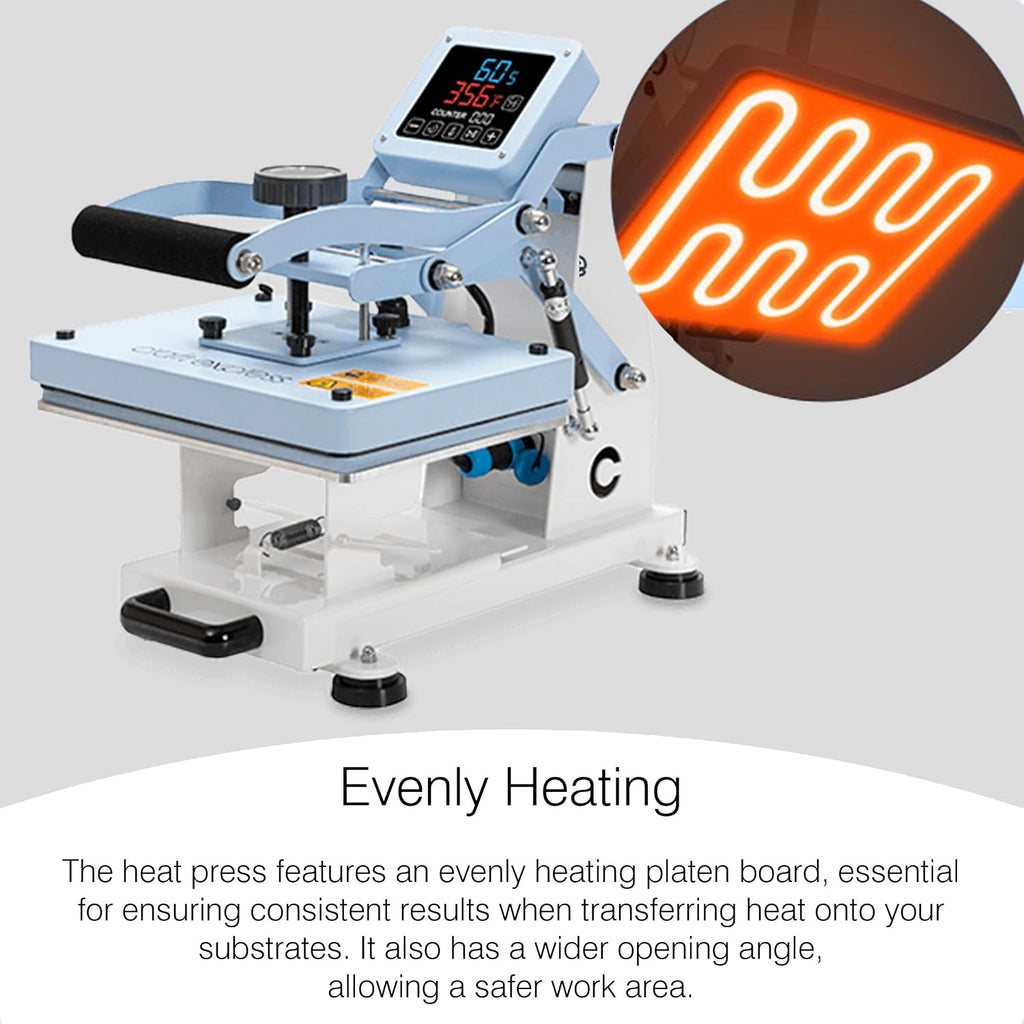 Epson F170 Sublimation Printer Bundle with Craft Express Combo Heat Press & Elite Sublimation Oven