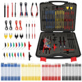 110PCS Automotive Test Lead Kit, AES Wave Multimeter Lead Kit with Back Probes, Piercing Clips & Alligator Clips, Multi-Function Diagnostic Tools for Cars, Trucks & EVs, with Carrying Case