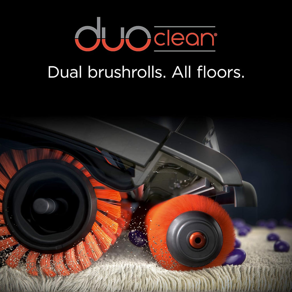 Shark ZS360 APEX Corded Stick Vacuum with DuoClean and Self-Cleaning Brusholl, Precision Duster, Crevice and Pet Multi-Tool, Forest Mist Blue, 10.2 in L x 9.8 in W x 46.4 in H