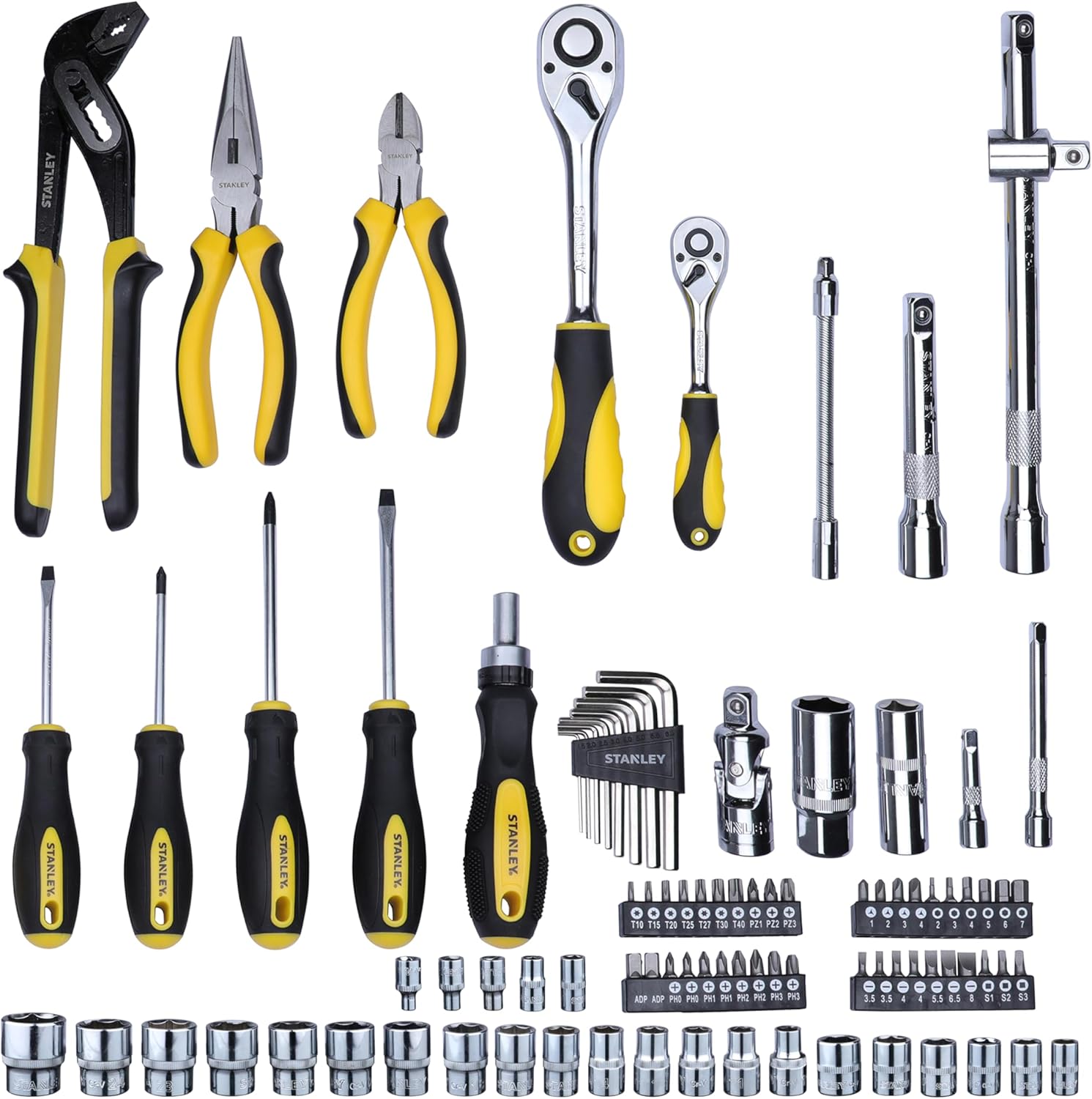 Stanley 110 Pcs Multi Purpose Tool Set