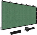 Shade&Beyond Customized Size 90% Sun Shade Cloth with Grommets, 8' X 10' Pergola Shade Cover Canopy, Mesh Tarp Sun Screens for Patio, Outdoor, Garden, Backyard GN09, Green