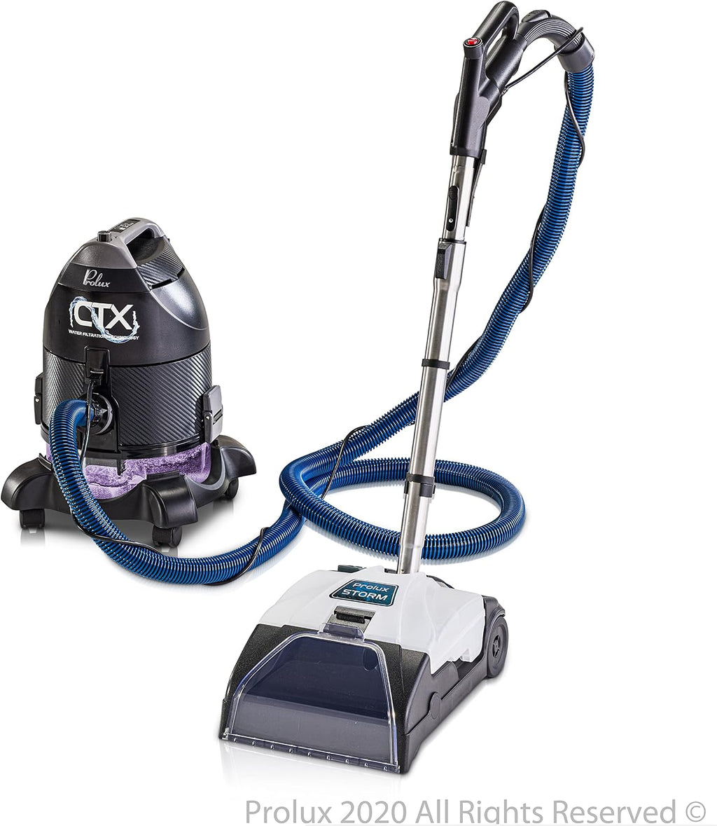 Prolux CTX Water Filtration Vacuum with Carpet Shampooer & Tile Scrubber The Ultimate All-in-One Deep Cleaning Machine
