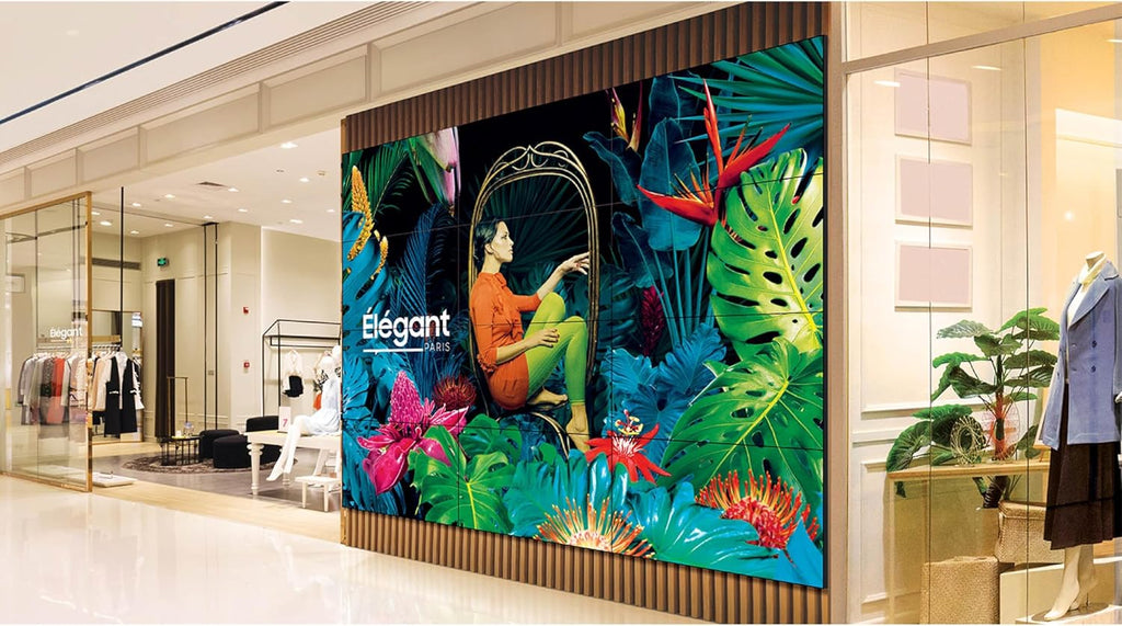 SAMSUNG 55' VHC-E Series 700nit FHD Video Wall, Extreme-Narrow 1.74mm Bezels, Picture Enhancer Mode, 70.4mm Cabinet Depth, Comprehensive Calibration, LH55VHCEBGBXZA