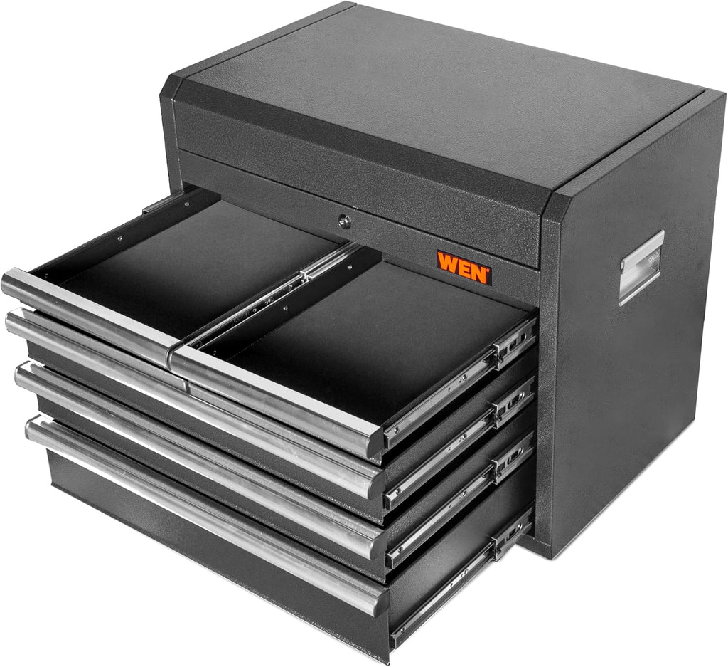 Wen 26-Inch Premium Tool Chest with Heavy Duty 21-Gauge Powder-Coated Steel Construction (GG261T)