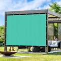 Artpuch Outdoor Pergola Shade Cover 12x20 FT Sun Shade Cloth with Grommets Turquoise Commercial Grade Patio Privacy Screen Shade Canopy (Customized Available) GN07