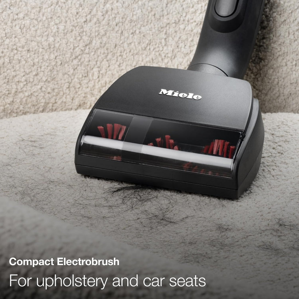 Miele Triflex HX2 Cat & Dog Self-Standing Cordless Stick Vacuum Cleaner 60 min runtime,Obsidian Black / Rose Gold