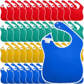 Large Waterproof Baby Bibs for 1-4 years old – Lightweight, Soft & Durable Bibs for Girls and Boys