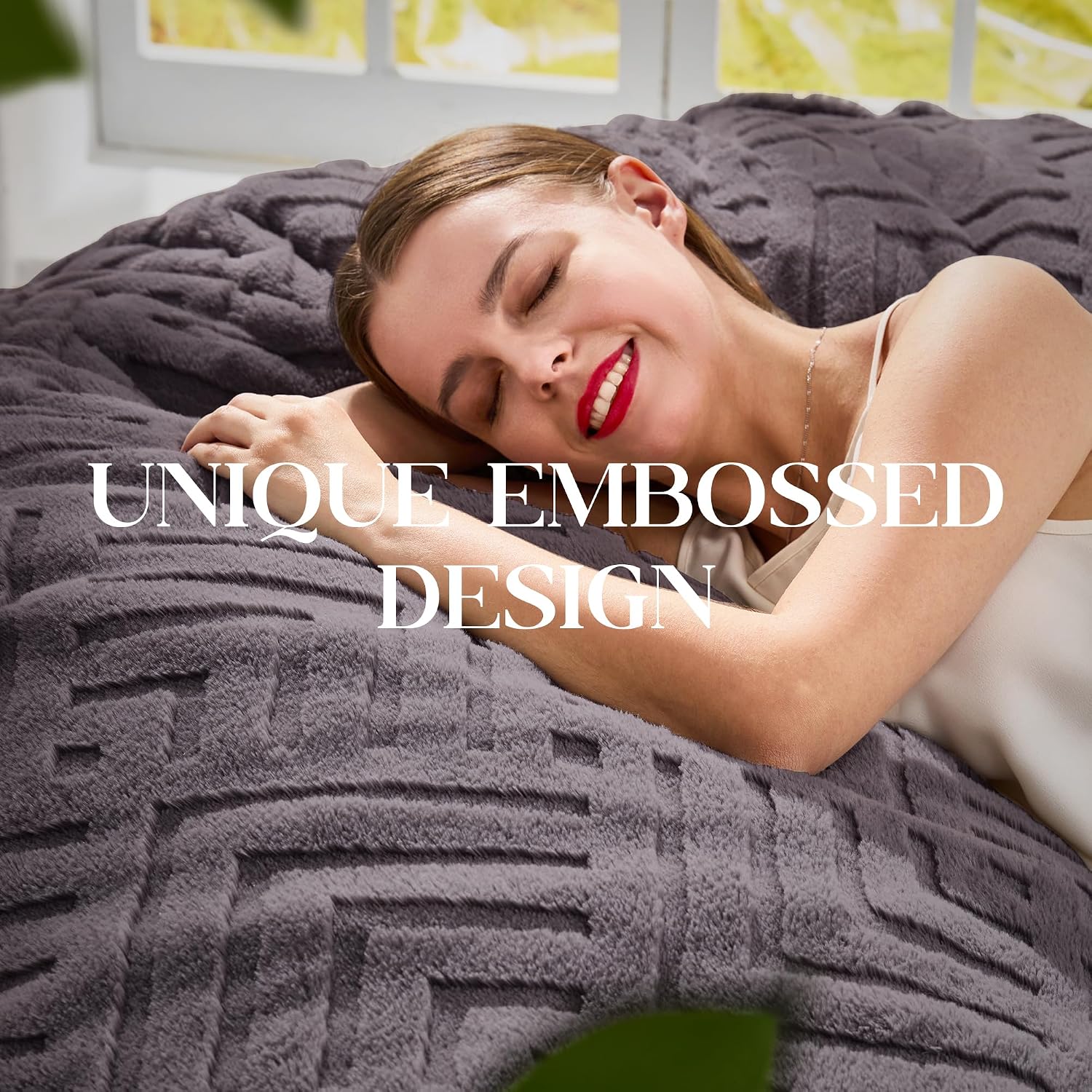 Hobestluk Bean Bag Chairs Adults Beanbag Chair with Filler Large Bean Bags with Fluffy Embossed Cover, Giant Bean Bag Chairs for Adults (Dark Grey, 5FT - 50' x 50' x 24')