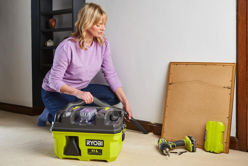 Ryobi RV1811-0 18V ONE+ Cordless Wet & Dry Vac/Project Vac (Bare Tool)
