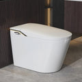 Eridanus Smart Toilet with Bidet Built in, One Piece Tankless Bidet Toilet, Foot-Sensor Flush, Off-Seat Auto Flush, Adjustable Warm Water Sprayer & Air Dryer, Elongated Heated Seat, ADA Height