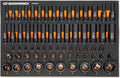 GEARWRENCH 66 Piece 1/4', 3/8', 1/2' Drive 6 Point Metric Impact Socket Set in Foam Storage Tray - GWMSISKMM