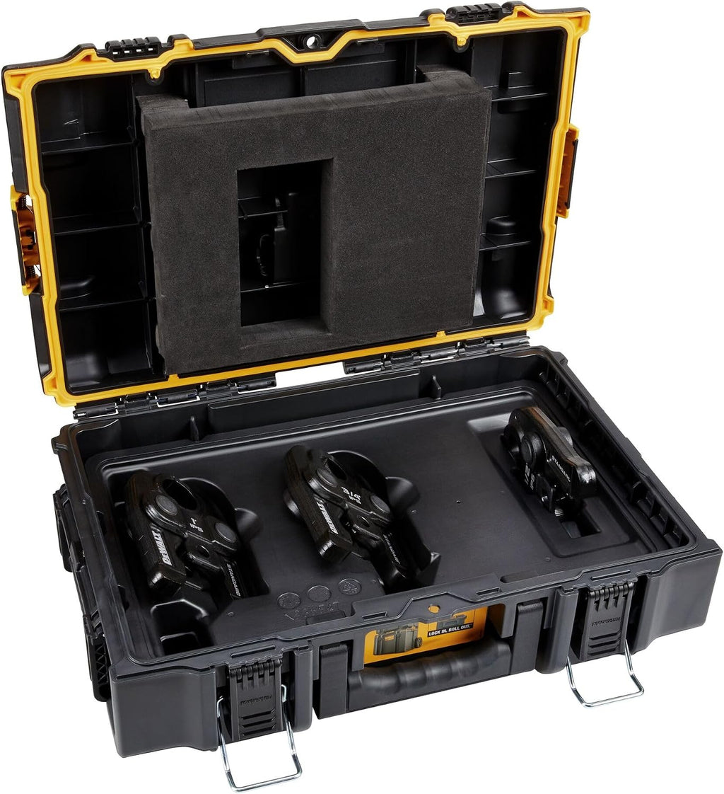 DEWALT Press Kit Tool Kit, Jaw, 1/2 to 1 Inch (DCE202K)