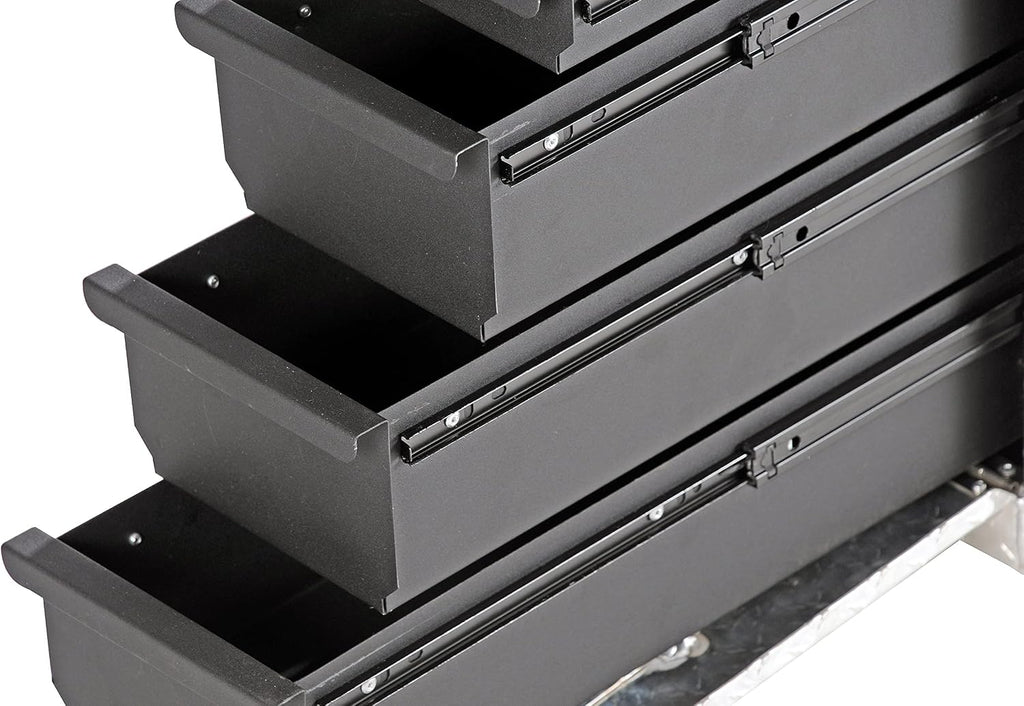 Dee Zee DZ95DA Aluminum Wheel Well Tool Box w/ Drawers