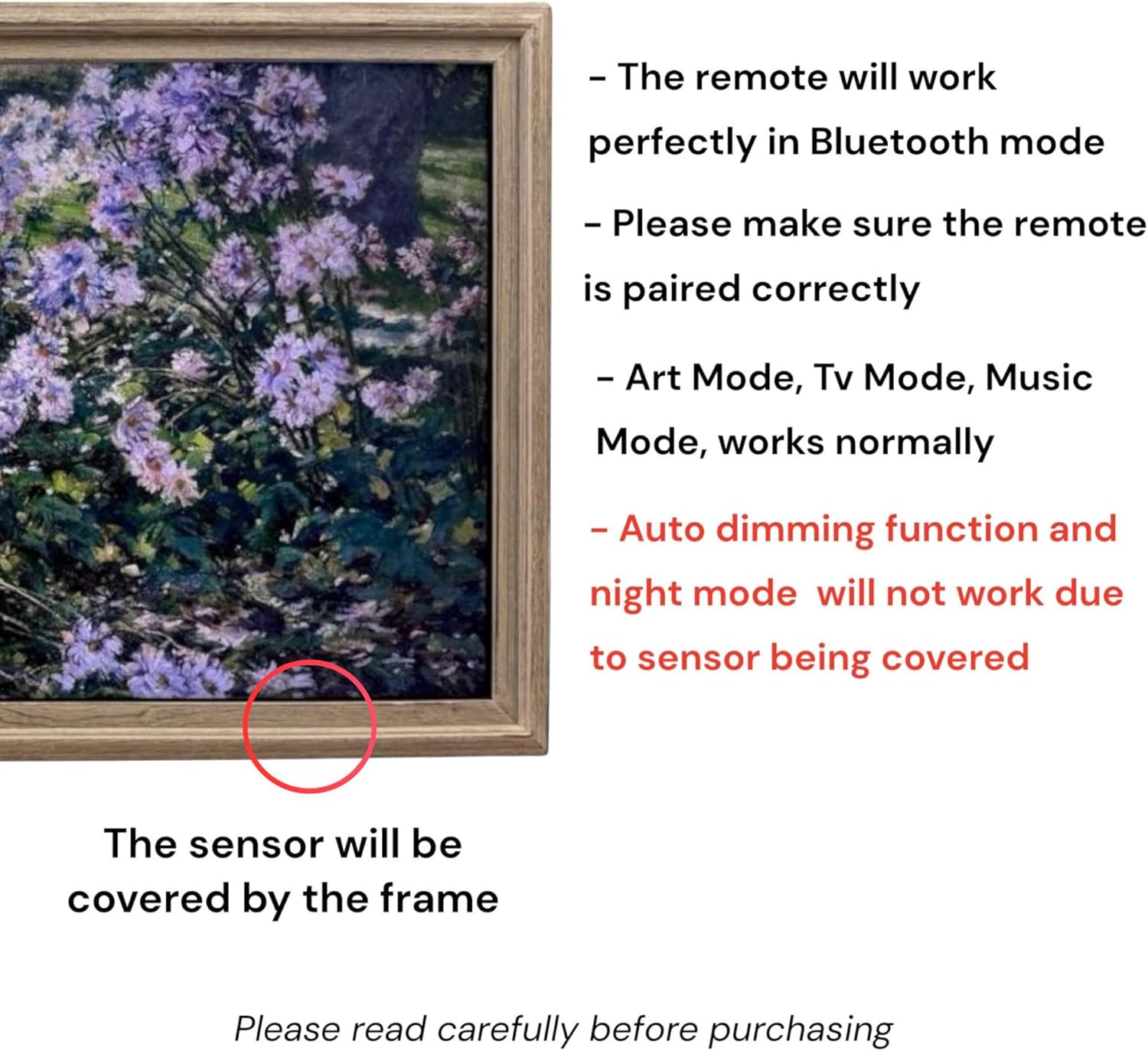 32, 43, 50 & 55 Inch Handmade wood ornate TV Frame for Samsung The Frame TV, Rustic Driftwood finish (not for use with other models) (50 INCH)