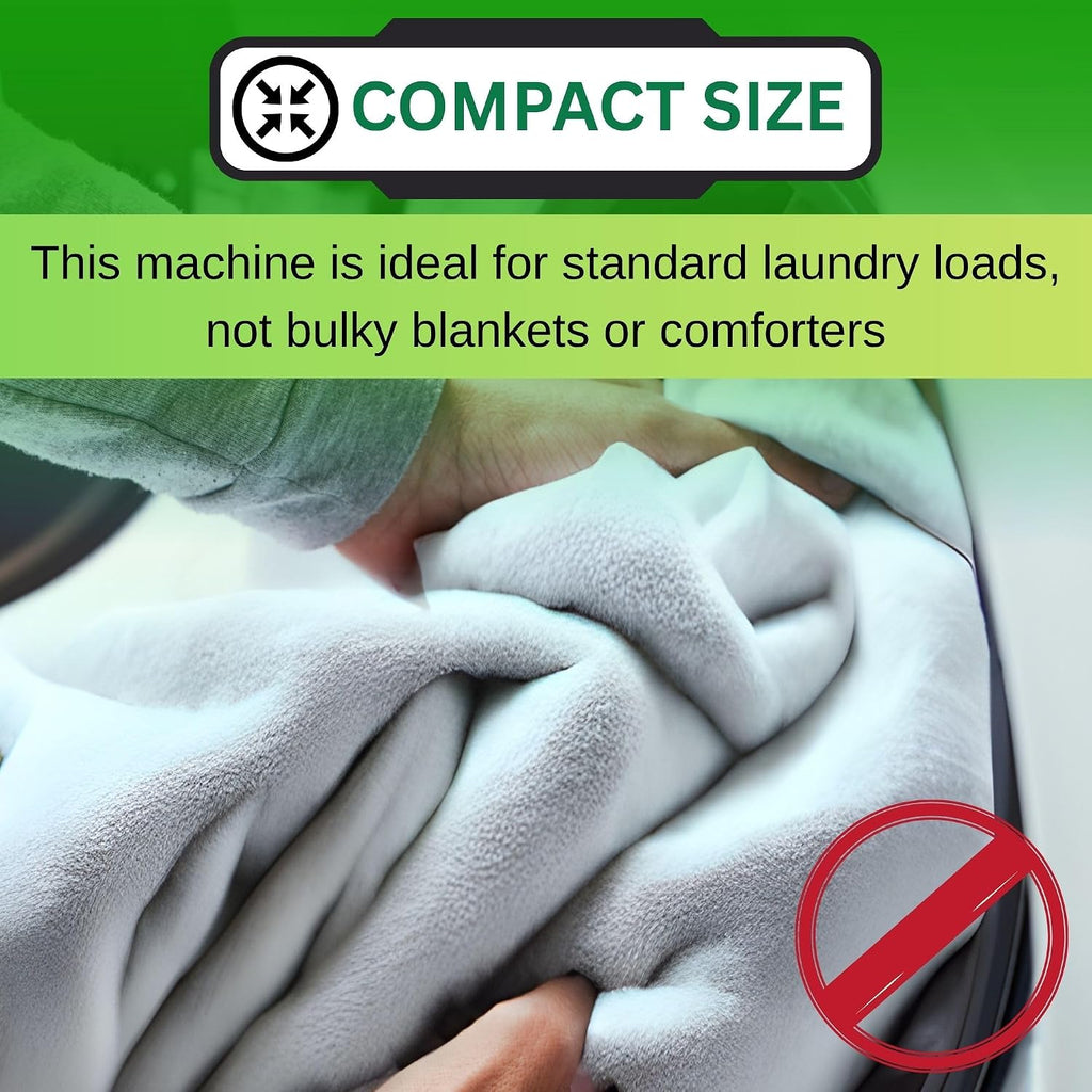 Equator MARINE ANTI CORROSION Stackable Compact Washer 1.6cf+Sensor Dryer 3.1cf 110V