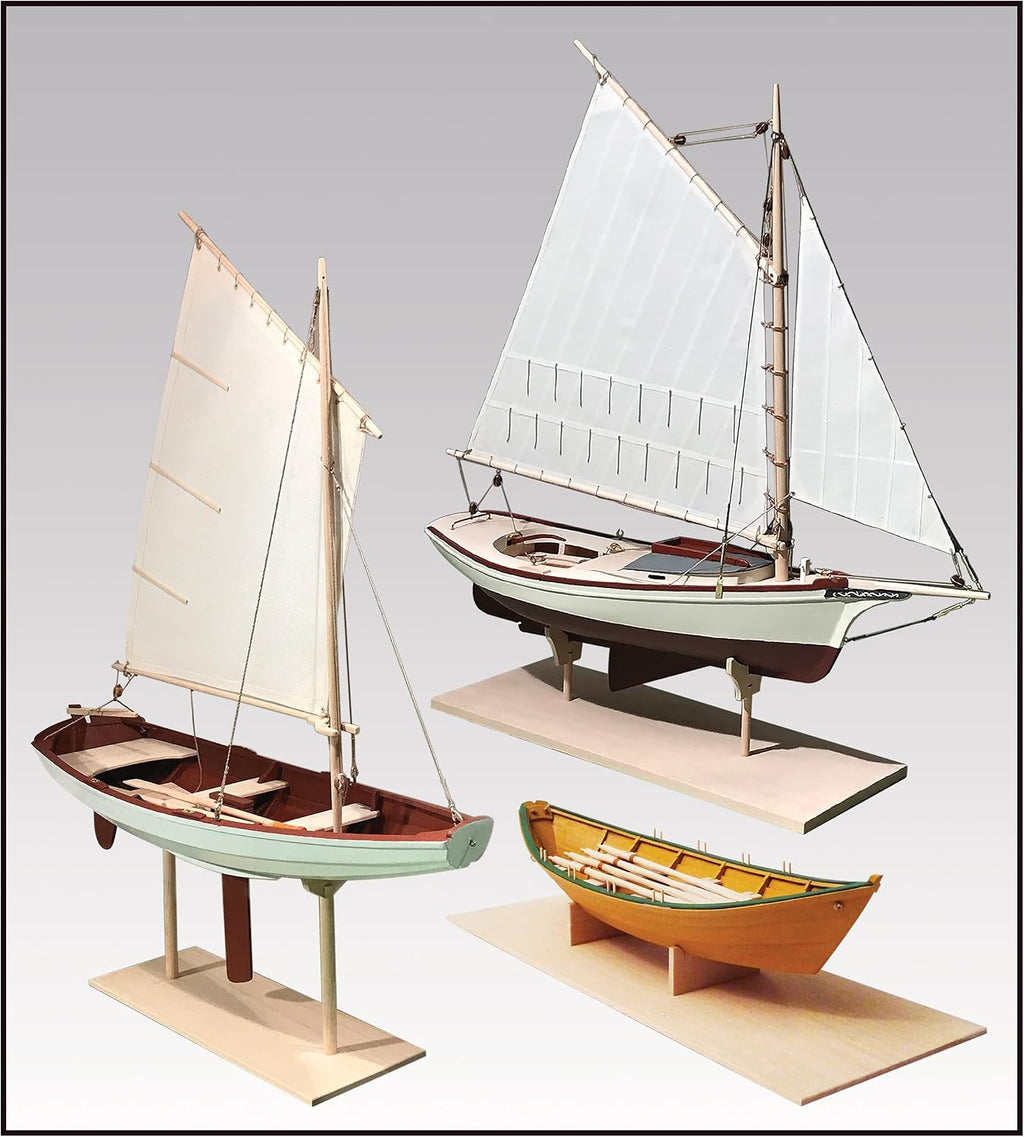 Model Shipways Shipwright Series 3 Kits Combo with Tools. Historically Accurate Fully Planked Wood Model Ship Kits for Adults School of Wood Shipmodeling