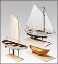Model Shipways Shipwright Series 3 Kits Combo with Tools. Historically Accurate Fully Planked Wood Model Ship Kits for Adults School of Wood Shipmodeling