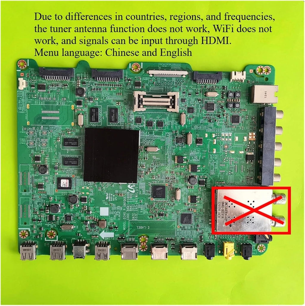 BN41-01800B BN41-01800A Main Board Compatible for Samsung TV UA55ES7500 UE46ES8000U UN60ES8000F UE65ES8000 UE40ES7000 UE55ES8000 Motherboard(75-inch)