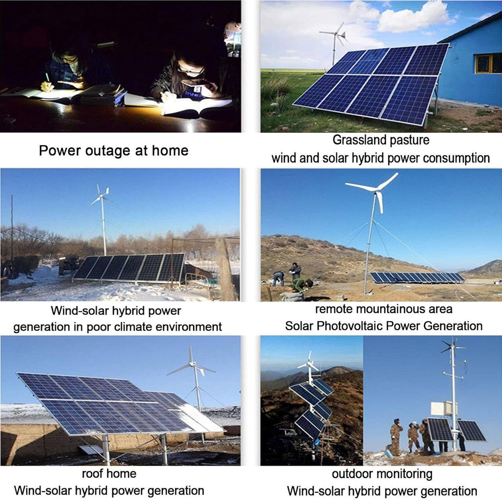 6000W-14000W Wind Solar Hybrid Charge Controller with Dump Load for max 14000W Wind Turbine Generator 12000W Solar Panel 12V 24V Battery Auto MPPT Charge Boost,10000W-14000W-12V