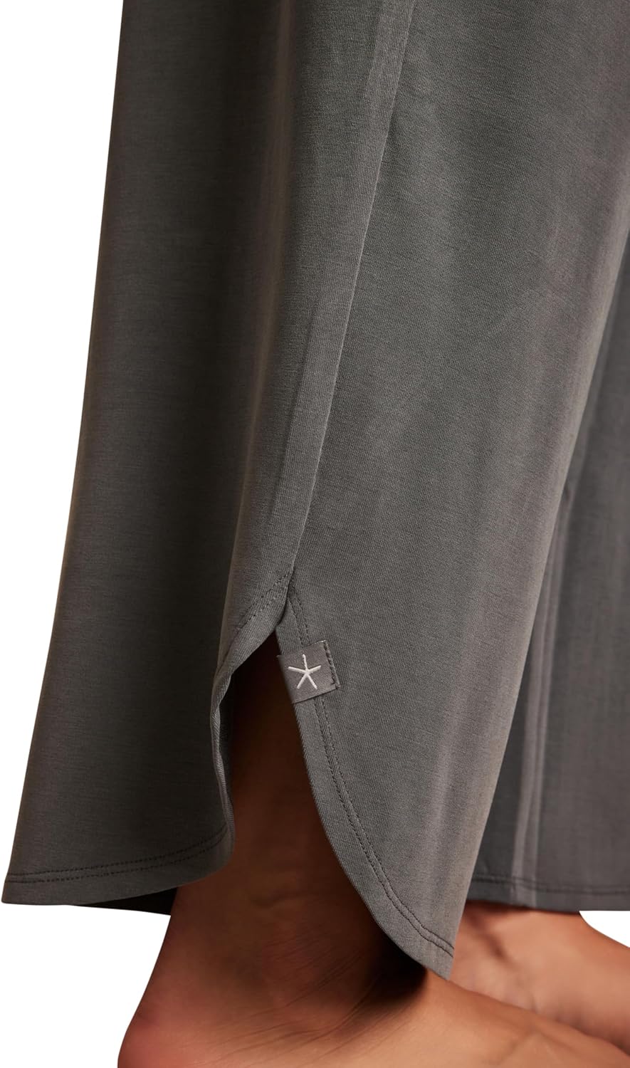 Barefoot Dreams Sand Washed Jersey Cropped Wide Leg Pant Set