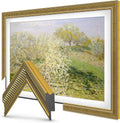 Empire Gold 32' Slim Deco TV Frame - Compatible ONLY with Samsung The Frame TVs (Fits 2021-2026, LS03A, LS03B, LS03C, LS03D, LS03FA)