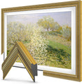 Empire Gold 85' Slim Deco TV Frame - Compatible ONLY with Samsung The Frame TV and Pro TVs (Fits 2021-2026, LS03A, LS03B,LS03C,LS03D,LS03FA,LS03FW)