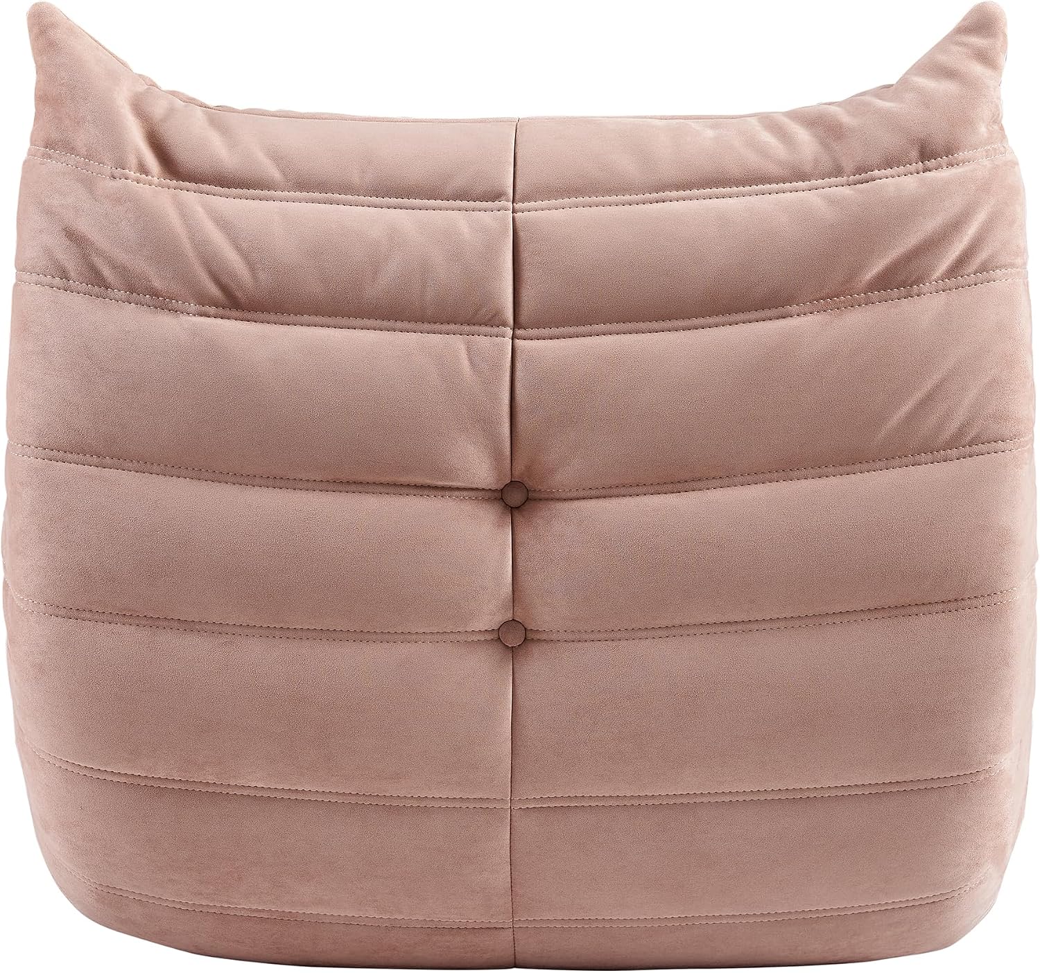 Bean Bag Chair - Corner Sofa, Fireside Chair Bean Bag Sofa Large Bean Bag Chair for Adults,Fireside Floor Couch for Living Room, Bedroom, Gaming & Office (Yellow, Single) (Pink, Single)