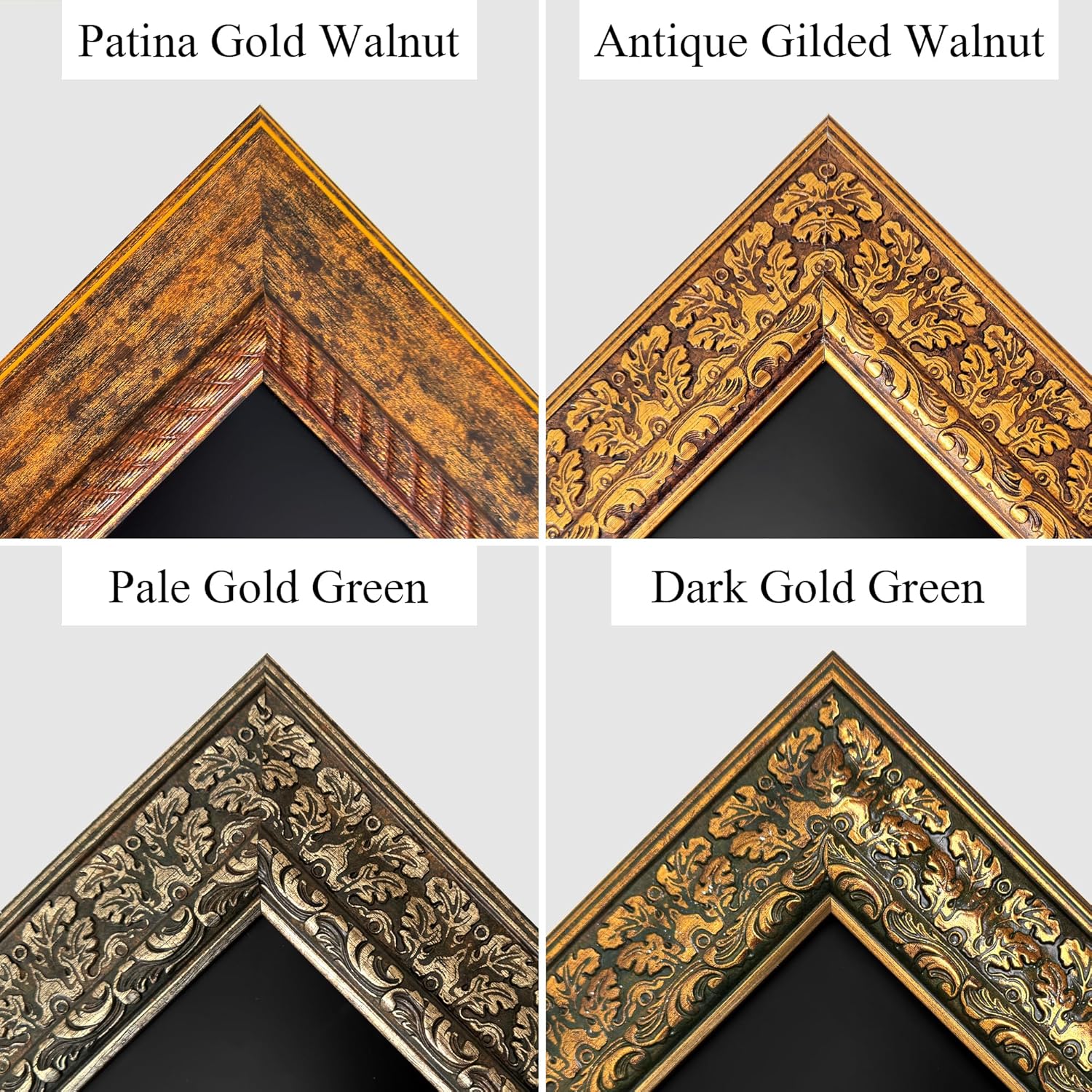 Antique Gilded Walnut 32' TV frame - Compatible ONLY with Samsung The Frame TV (Fits 2021-2026 models, model codes: 32LS03A/B/C/FA)
