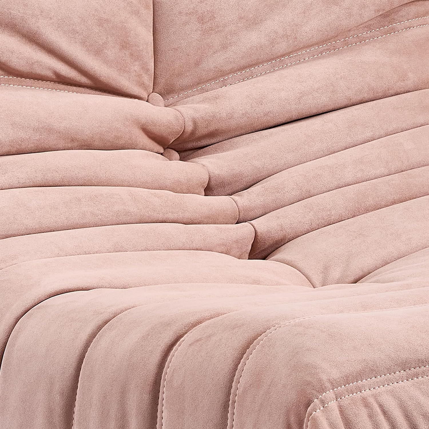 Bean Bag Chair - Corner Sofa, Fireside Chair Bean Bag Sofa Large Bean Bag Chair for Adults,Fireside Floor Couch for Living Room, Bedroom, Gaming & Office (Yellow, Single) (Pink, Single)