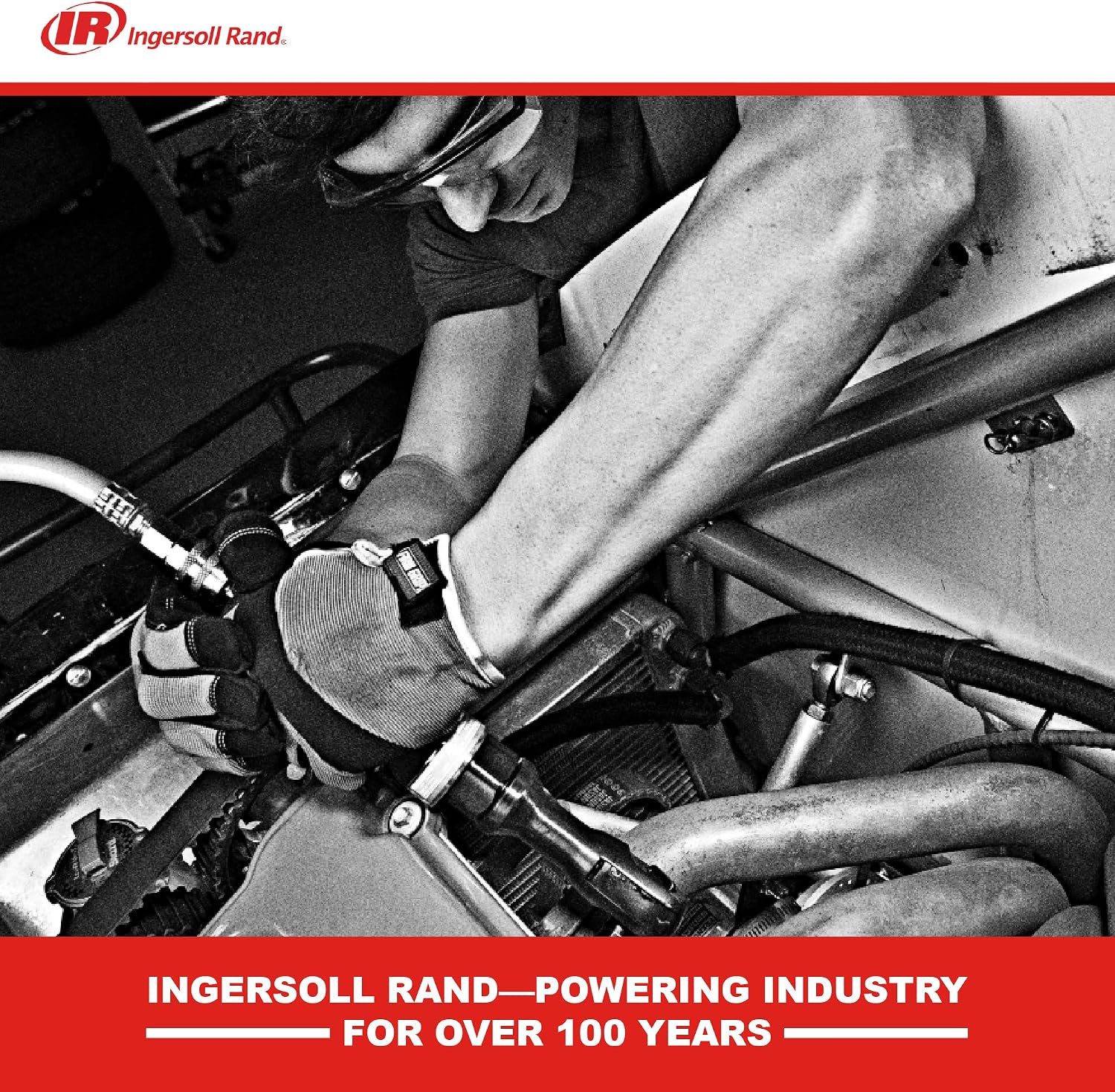 Ingersoll Rand 121-K6 Super Duty Air Hammer Kit, 121/Q Tool Plus 6 PC Chisel Set with Storage Case, Touch Trigger for Max Control, 3000 BPM