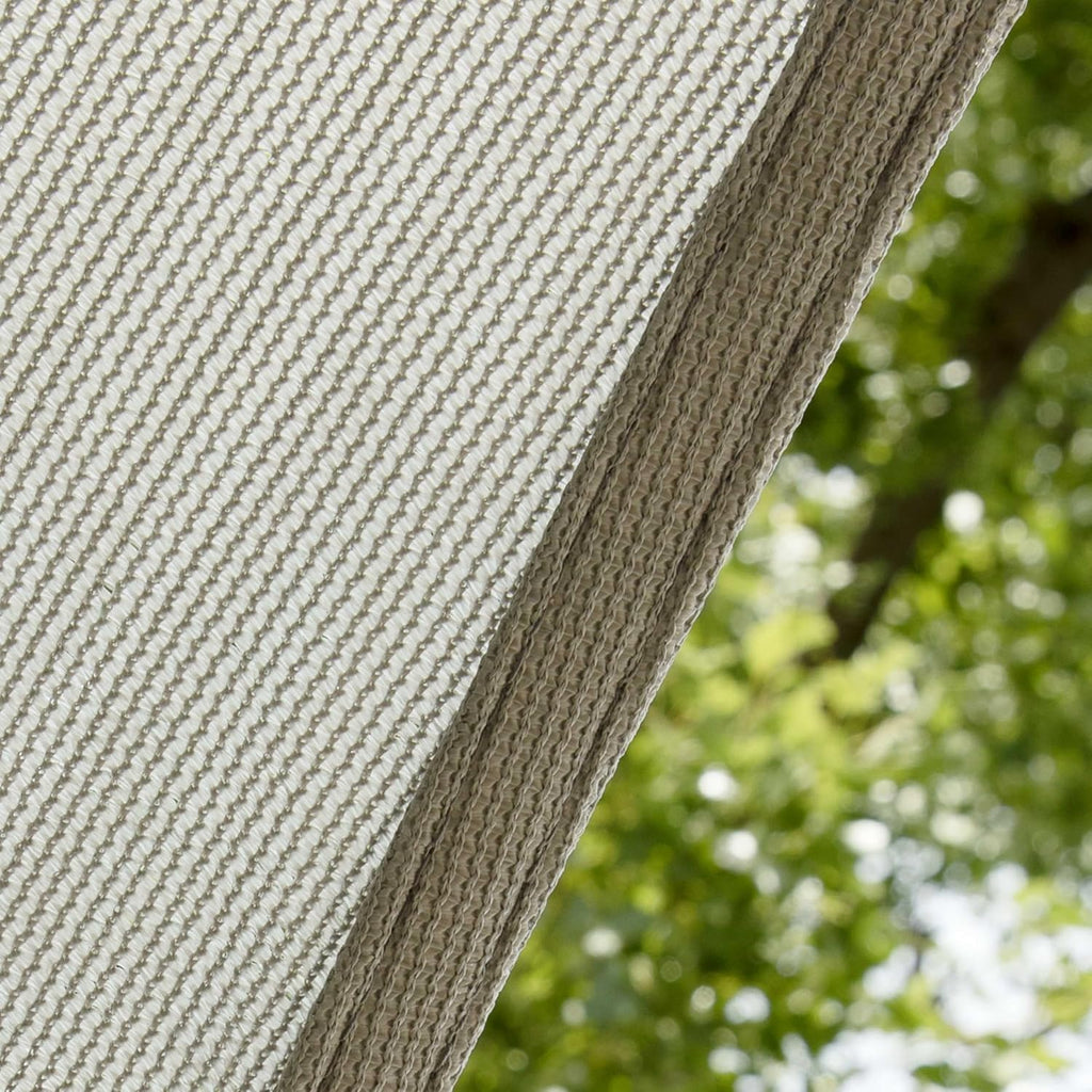 Amgo Custom Size 12' x 20' Grey Rectangle Square Sun Shade Sail UPF50+ AGTAPR0810, Order to Make Canopy Awning, 95% UV Blockage, Water & Air Permeable, Commercial and Residential (We Customize)