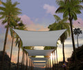 Amgo Custom Size 12' x 20' Grey Rectangle Square Sun Shade Sail UPF50+ AGTAPR0810, Order to Make Canopy Awning, 95% UV Blockage, Water & Air Permeable, Commercial and Residential (We Customize)