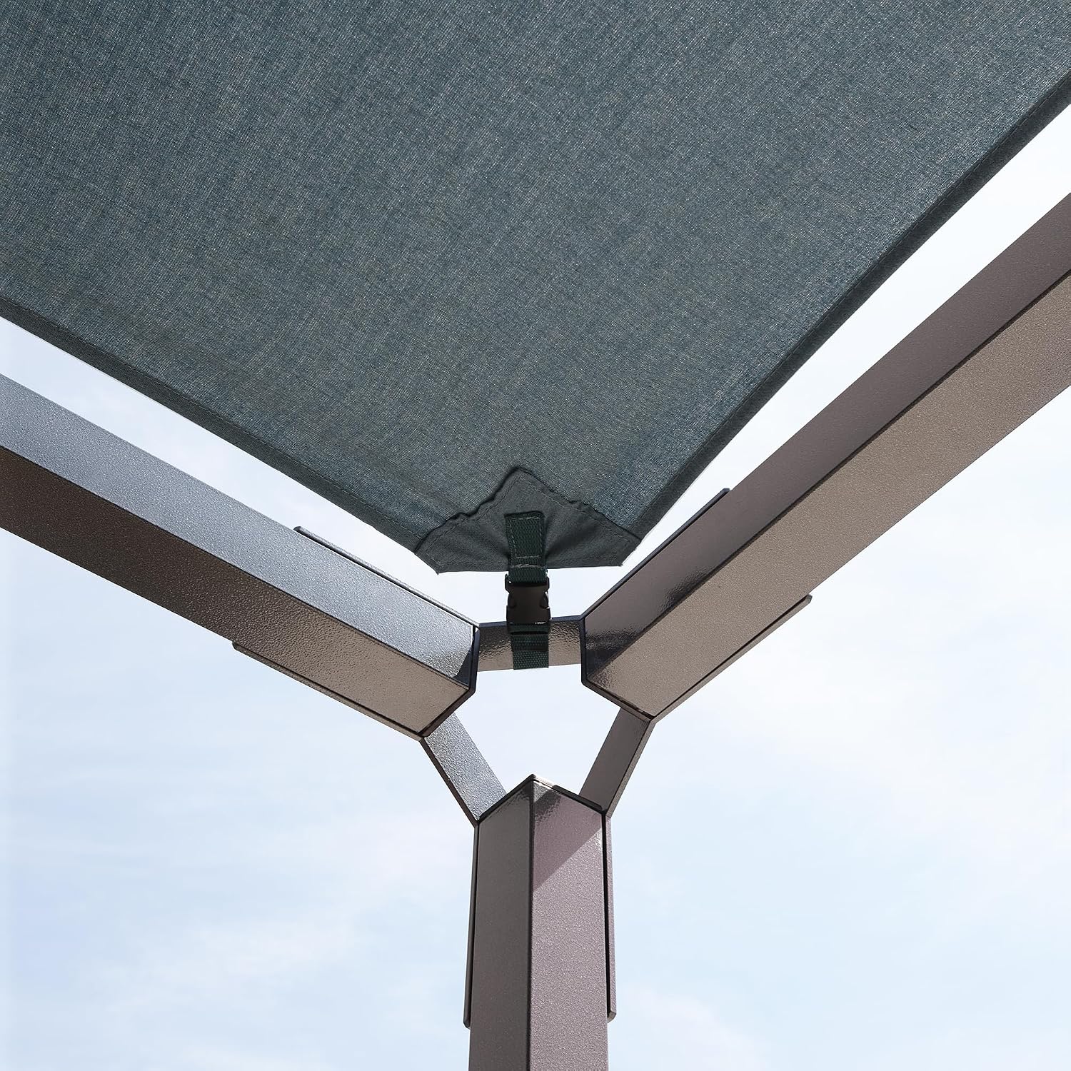 Sojag Outdoor 8' x 8' Dunwich Pergola Open Gazebo, Grey